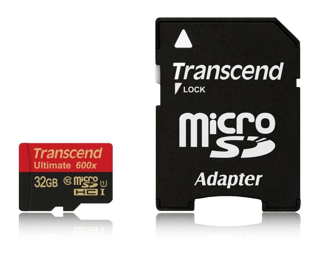 16GB microSDHC Transcend U1 + adapter (TS16GUSDHC10U1)