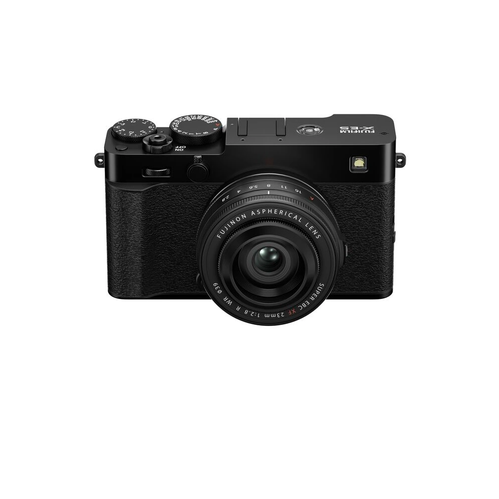Fujifilm X-E5 + XF 23mm f/2.8 R WR MILC fényképezőgép KIT (fekete)