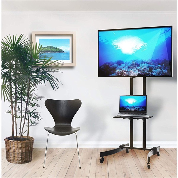 TECHLY ICA-TR23  32-70" LCD kijelzőhöz gurulós padlóállvány