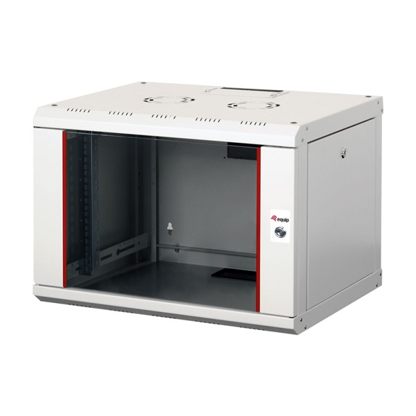 Equip Fali Rackszekrény EPM-07-6045-G-CBAA 19" 7U 600x450mm előre szerelt Szürke Equip Fali Rackszekrény EPM-07-6045-G-CBAA 19" 7U 600x450mm előre szerelt Szürke