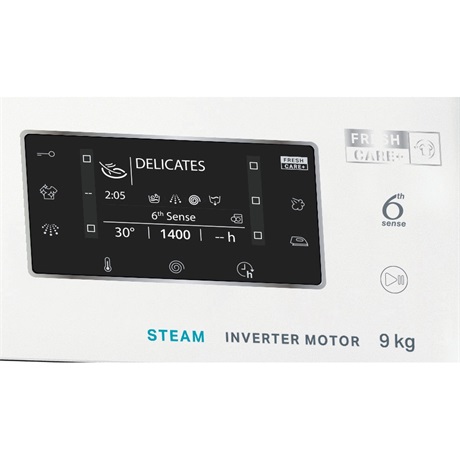 Whirlpool FFD 9489 BCV EE Elöltöltős  gőz funkcióval mosógép 