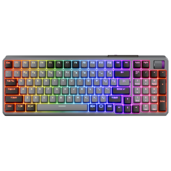 COOLER MASTER MK770 Mechanikus Gaming Red Switch Space Grey  Vezeték Nélküli Billentyűzet HU COOLER MASTER MK770 Mechanikus Gaming Red Switch Space Grey  Vezeték Nélküli Billentyűzet HU