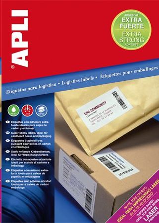 APLI 210x297 mm univerzális etikett, extra erős 100 darab (LCA11787) APLI 210x297 mm univerzális etikett, extra erős 100 darab (LCA11787)