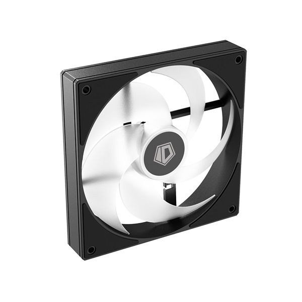 ID-Cooling 14cm AS-140-ARGB-K 24,9dB max. 122,66 m3/h  4pin  PWM ARGB Cooler Fekete