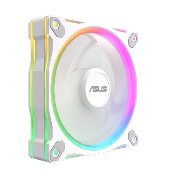 Asus Prime MR120 ARGB Reverse ház hűtő ventilátor Fehér