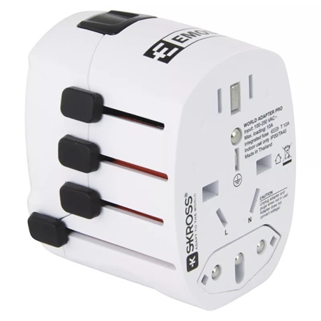 Emos P0056 UTAZÓ ADAPTER 1.103200 FEHÉR