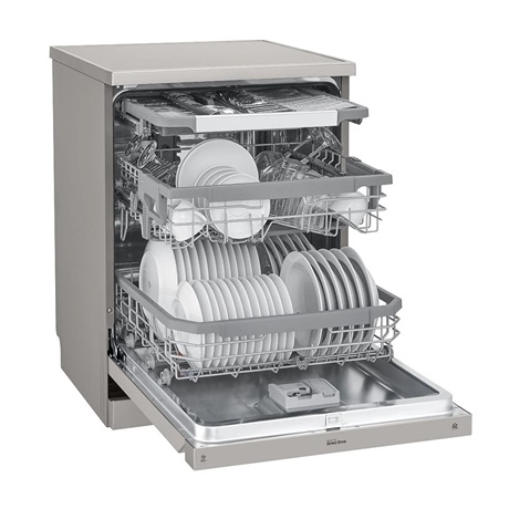 LG DF325FPS gőzös mosogatógép ezüst színű