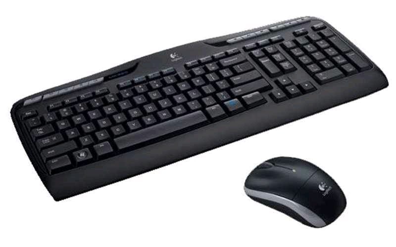 Logitech Cordless Desktop MK330 vezeték nélküli billentyűzet + optikai egér (920-003993)