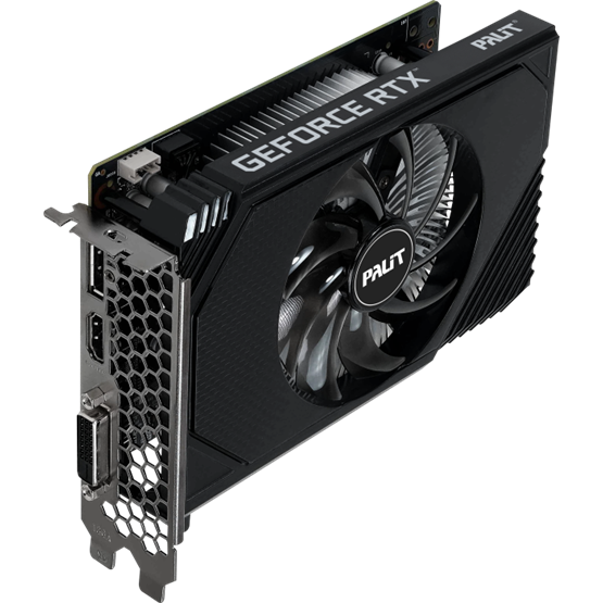 PALIT NE63050018JE-1072F NVIDIA RTX3050 StormX 6GB GDDR6  Videokártya