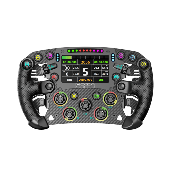 Moza Racing  FSR2 Kormánykerék  Dual Clutch RGB 4,3 inch kijelző 280mm