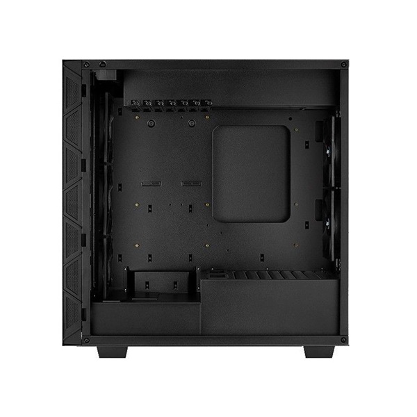Aerocool Flo táp nélküli ház fekete (Flo-G-BK-v1)