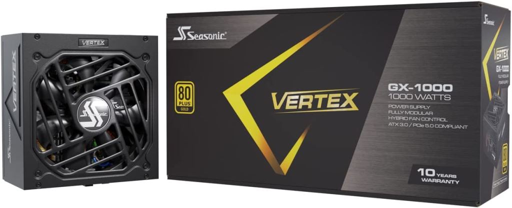 Seasonic Vertex GX 1000W moduláris tápegység Seasonic Vertex GX 1000W moduláris tápegység