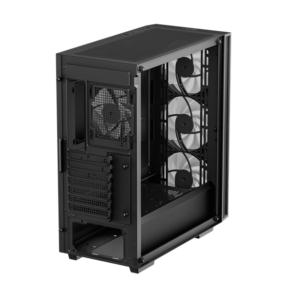 DeepCool  MATREXX55 V4 C  fekete  ablakos  Számítógépház