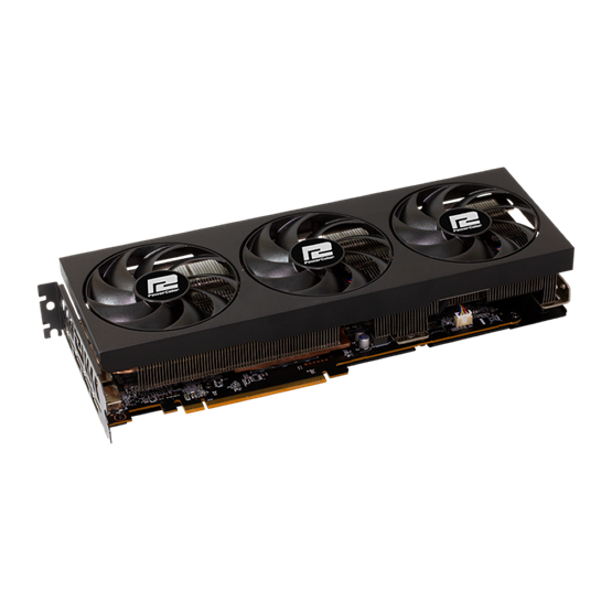 PowerColor AMD RX 7900 GRE Fighter 16GB GDDR6  RX7900GRE 16G-F/OC Videókártya