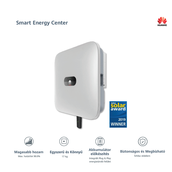 HUAWEI SUN 2000-10KTL-M1 - 3 fázis inverter