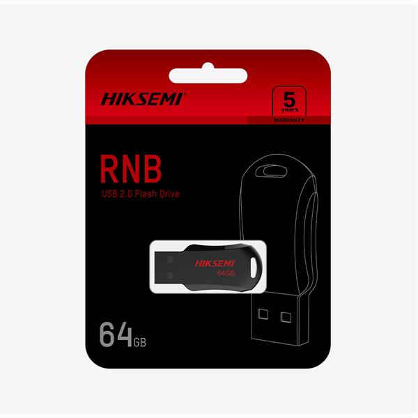 HIKSEMI Pendrive 8GB M200R "RNB" USB 2.0, Fekete (HIKVISION) HIKSEMI Pendrive 8GB M200R "RNB" USB 2.0, Fekete (HIKVISION)