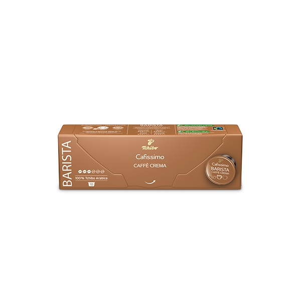Tchibo Cafissimo Caffé Crema Barista Edition kávékapszula 10db (4061445041887) Tchibo Cafissimo Caffé Crema Barista Edition kávékapszula 10db (4061445041887)