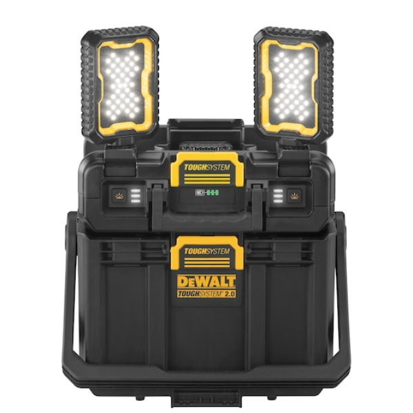 DEWALT LED-lámpa + tároló  TOUGHSYSTEM 2.0 4 000lm