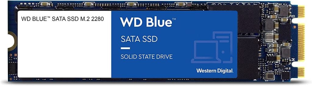 250GB WD Blue SA510 M.2 SSD meghajtó (WDS250G3B0B)