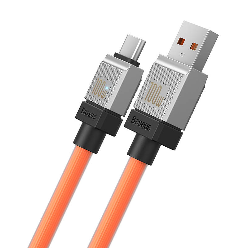 Cable USB do USB-C Baseus CoolPlay 100W 2m (orange)