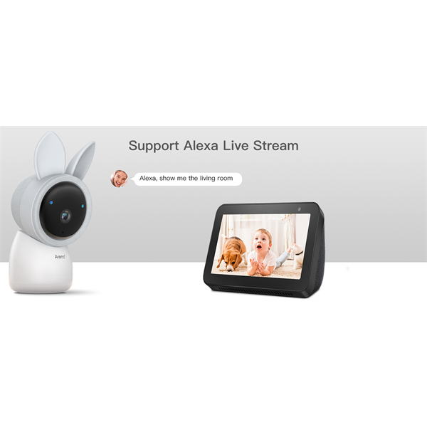 Arenti bébiőr AINANNY-CAM  3MP Wifi  sírás- hőmérséklet- páratartalom figyelés microSD  mikrofon  hangszóró Arenti bébiőr AINANNY-CAM  3MP Wifi  sírás- hőmérséklet- páratartalom figyelés microSD  mikrofon  hangszóró