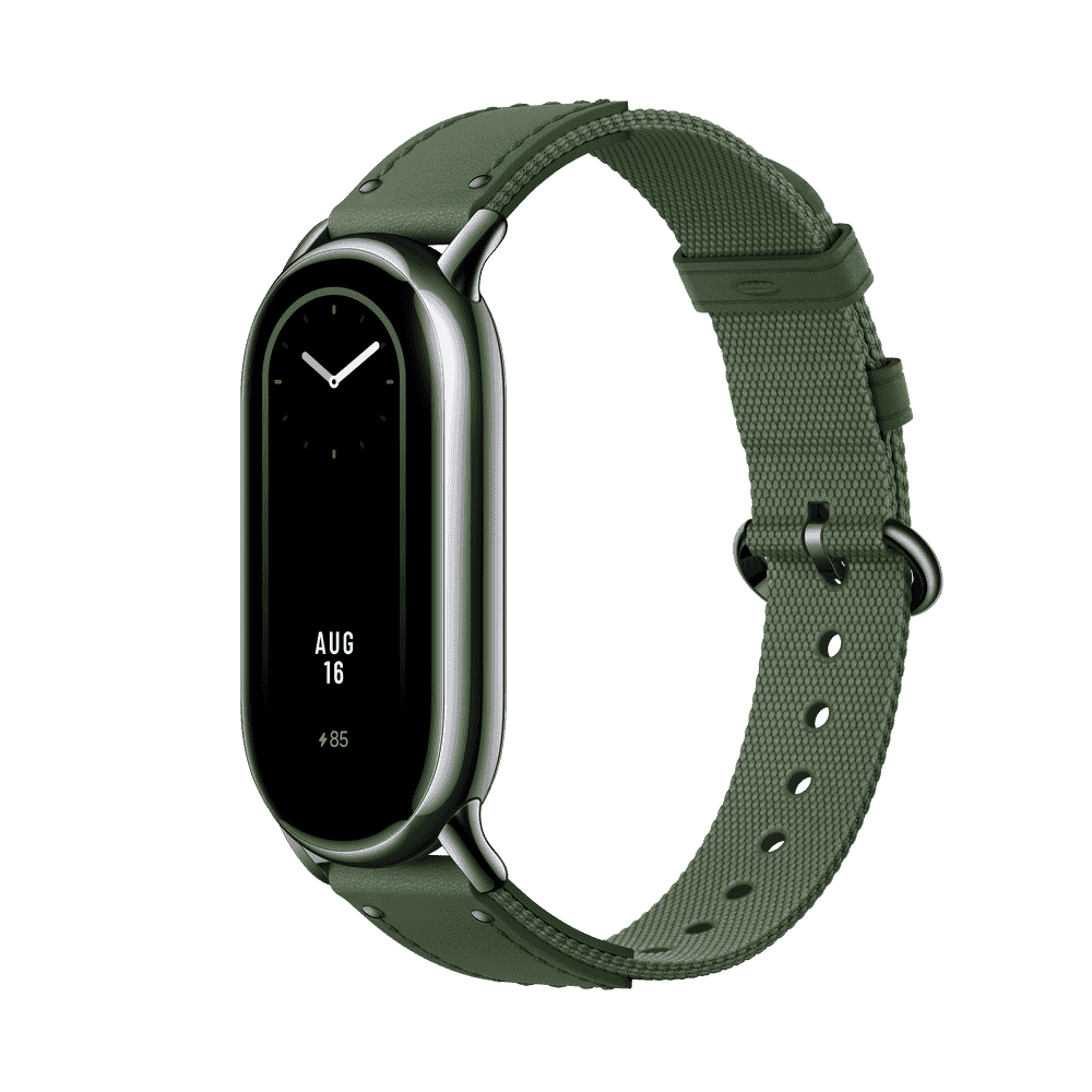 Xiaomi Smart Band 8 Braided Strap zöld fonott szíj