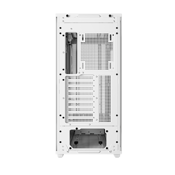 DeepCool Számítógépház - MORPHEUS WH (fehér, moduláris, 1x420mm venti,Mini-ITX /M-ATX /ATX /E-ATX, 4xUSB3.0, 1xUSB-C)