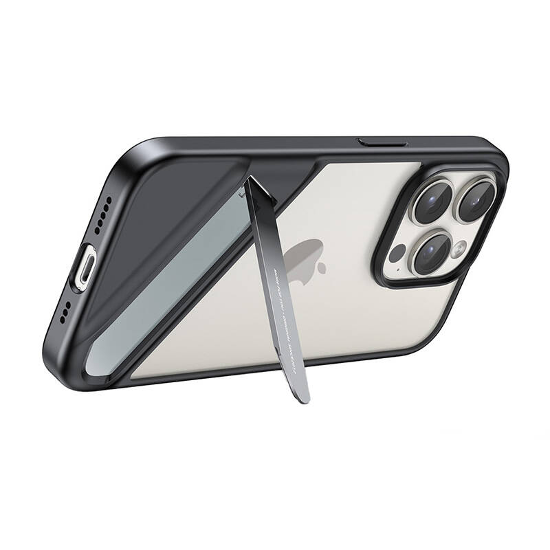 Kickstand Protective Case UGREEN LP737 iPhone 15 (Black) Kickstand Protective Case UGREEN LP737 iPhone 15 (Black)