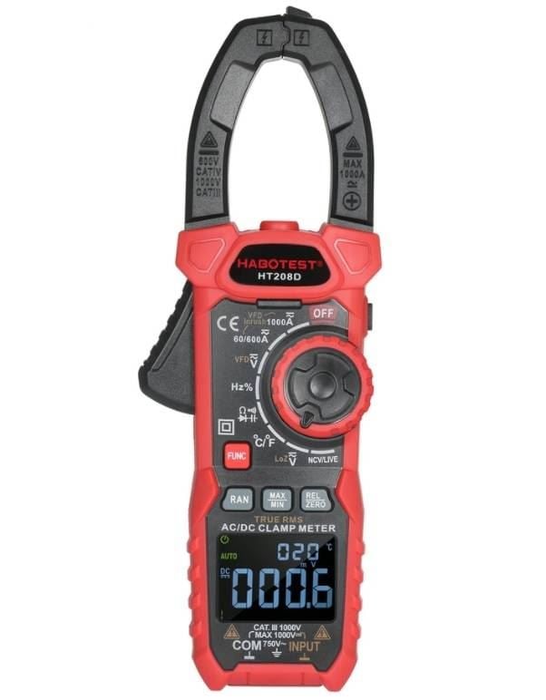 Habotest HT208D digitális lakatfogó multiméter