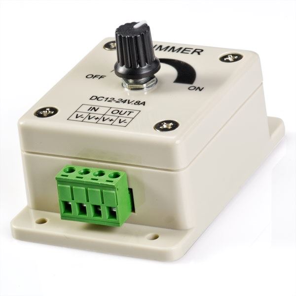 Optonica LED dimmer 96W 8A potméterrel (AC6316)