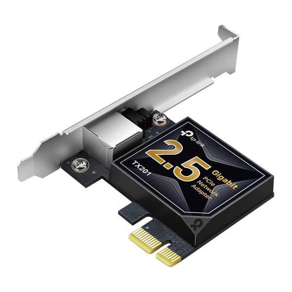 TP-LINK Vezetékes hálózati adapter PCI-Express 2.5Gbps, TX201 TP-LINK Vezetékes hálózati adapter PCI-Express 2.5Gbps, TX201