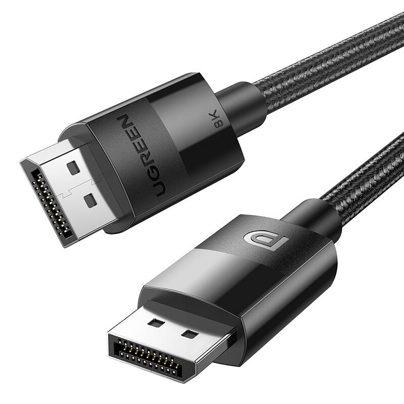 Display Port 1,4 braided cable 2 x Male UGREEN 80393 3m