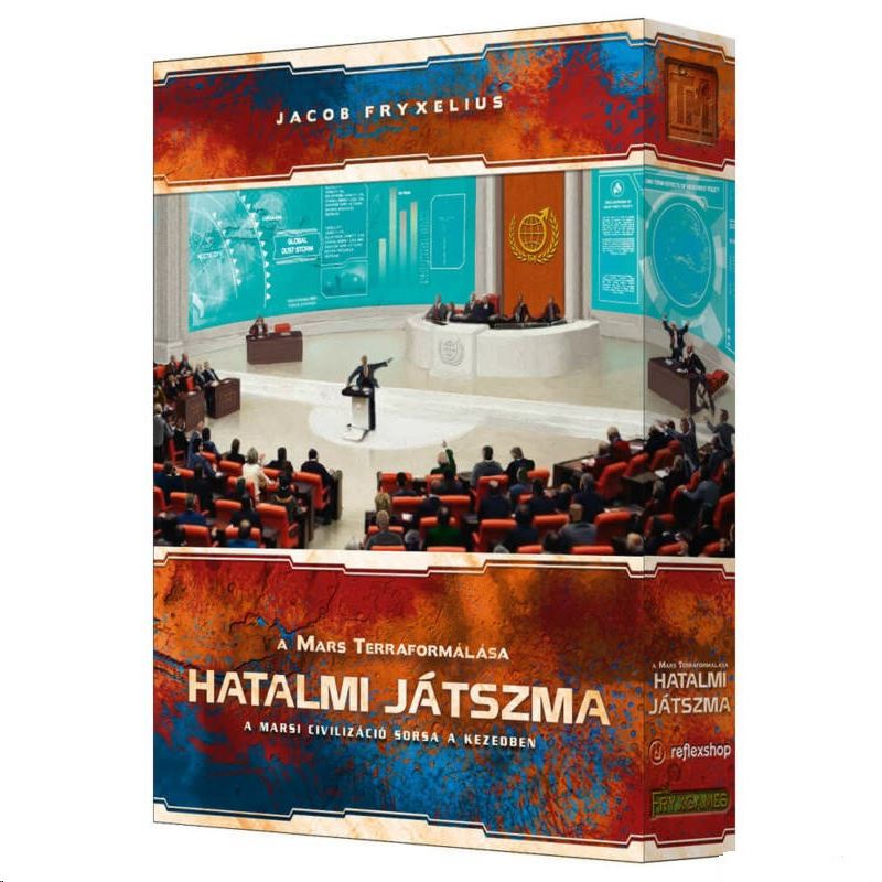 A Mars Terraformálása - Hatalmi játszma kiegészítő (REF32115) A Mars Terraformálása - Hatalmi játszma kiegészítő (REF32115)