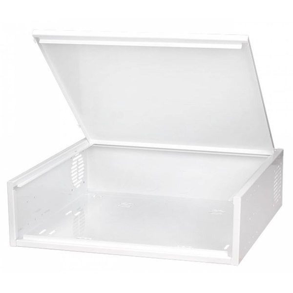 Stalflex 3U fali rack szekrény 19" 420mm fehér (CHR19-3U-420W) Stalflex 3U fali rack szekrény 19" 420mm fehér (CHR19-3U-420W)