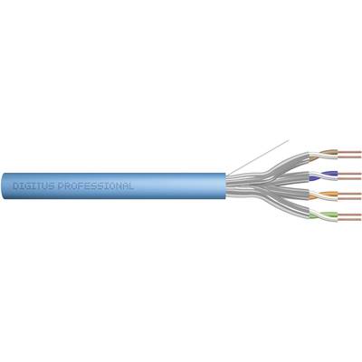 Digitus DK-1623-A-VH-1 Hálózati kábel CAT 6A U/FTP 4 x 2 x 0.25 mm2 Élénk kék 100 m Digitus DK-1623-A-VH-1 Hálózati kábel CAT 6A U/FTP 4 x 2 x 0.25 mm2 Élénk kék 100 m