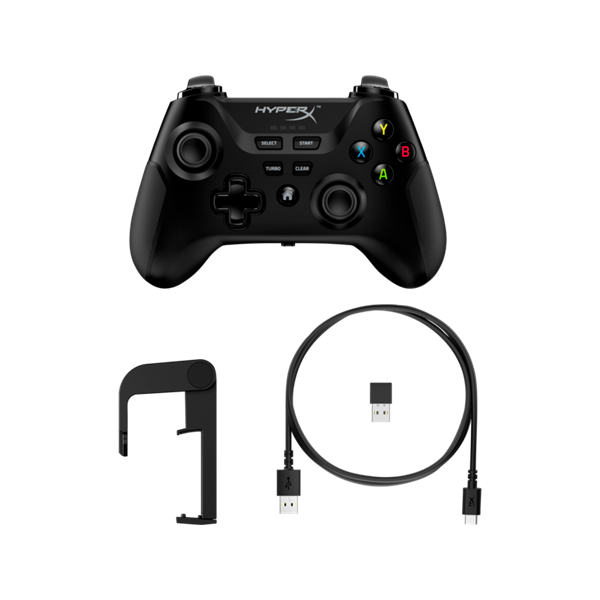 HP HYPERX vezeték nélküli gaming kontroller mobiltelefonhoz/PC-hez Clutch Fekete HP HYPERX vezeték nélküli gaming kontroller mobiltelefonhoz/PC-hez Clutch Fekete