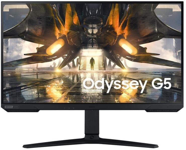 Samsung Odyssey G5A 27" LCD monitor fekete