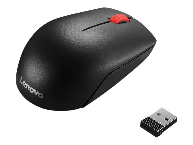 Lenovo Essential Compact vezeték nélküli egér fekete (4Y50R20864) Lenovo Essential Compact vezeték nélküli egér fekete (4Y50R20864)
