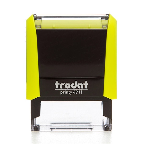 Trodat 4911 Printy 4.0 neon sárga bélyegző Trodat 4911 Printy 4.0 neon sárga bélyegző