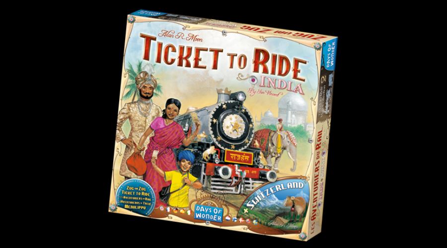 Days of Wonder Ticket to Ride Map Collection 2: India & Switzerland társasjáték