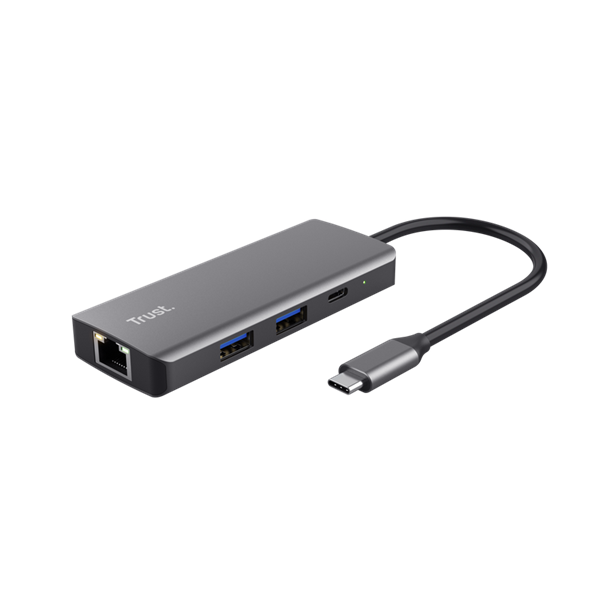 Trust 24968 Dalyx 6in1 multiport Type C USB HUB