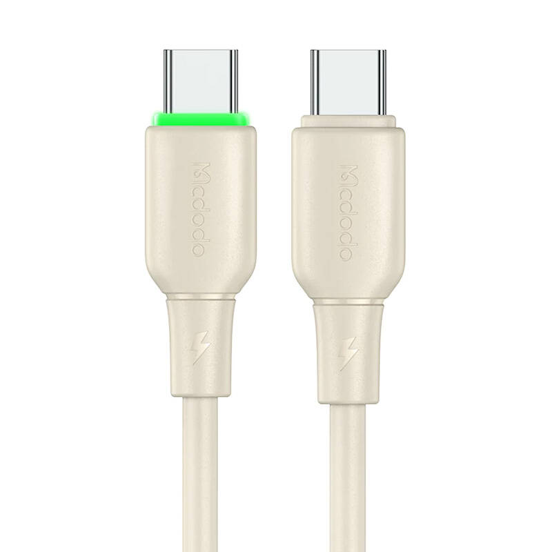 Cable USB-C do USB-C Mcdodo CA-4770 65W 1.2m (beige) Cable USB-C do USB-C Mcdodo CA-4770 65W 1.2m (beige)