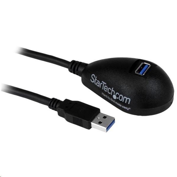 StarTech.com USB hosszabbító kábel fekete (USB3SEXT5DKB)