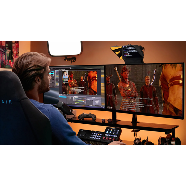 CORSAIR ELGATO PROMPTER Kijelző, fekete