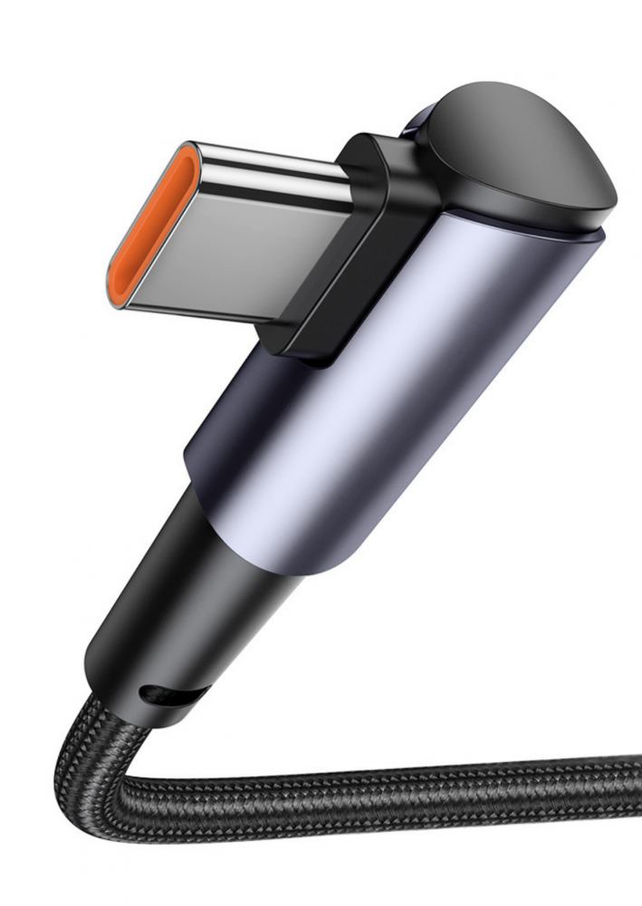 Cellect Szövet adatkábel 100W Type-C - Type-C 2m Fekete