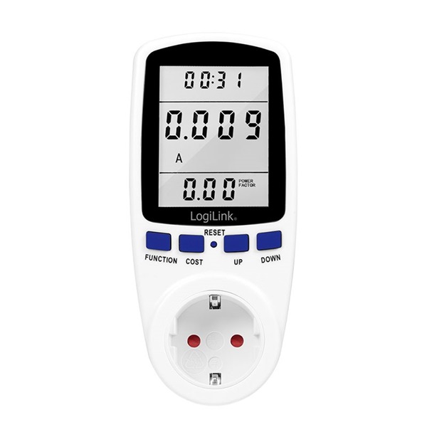 LogiLink fogyasztásmérő dugalj (EM0003)