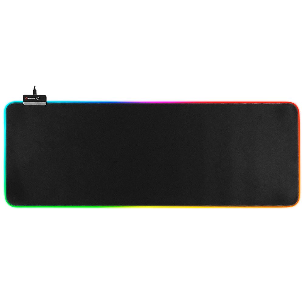 Rampage MP-22 RGB LED Gaming egérpad fekete (35754)