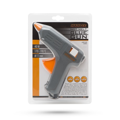 Handy 11099GY RAGASZTÓPISZTOLY - NAGY - 11 MM - 220V-240V, 40W Handy 11099GY RAGASZTÓPISZTOLY - NAGY - 11 MM - 220V-240V, 40W