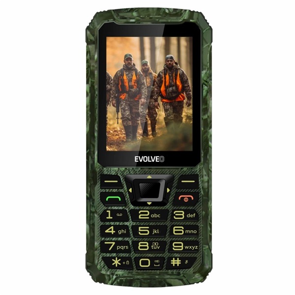 Evolveo STRONGPHONE Z6 2,8" DualSIM camouflage mobiltelefon Evolveo STRONGPHONE Z6 2,8" DualSIM camouflage mobiltelefon