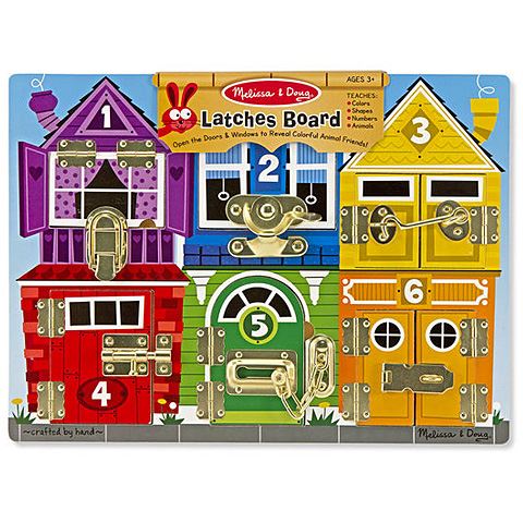 Melissa & Doug zárak és reteszek készségfejlesztő fajáték (3785) Melissa & Doug zárak és reteszek készségfejlesztő fajáték (3785)